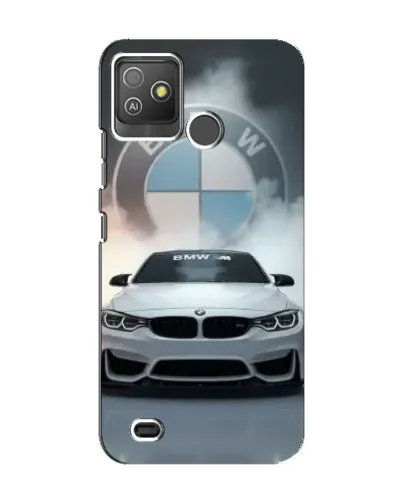 Чохол для TECNO Pop 5 GO з картинкою «BMW в білому диму» Чохол для TECNO Pop 5 GO з картинкою «BMW в білому диму»
