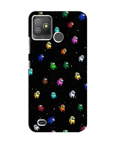 Чехол для TECNO Pop 5 GO с картинкой «Экипаж Among Us»