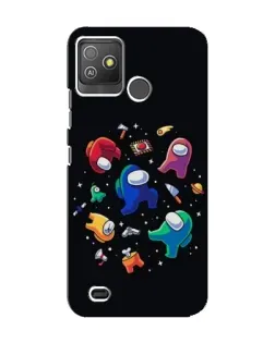 Чехол для TECNO Pop 5 GO с картинкой «Among Us космос»