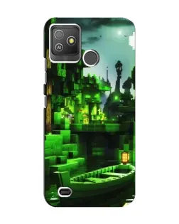 Чехол для TECNO Pop 5 GO с картинкой «Minecraft лесной пейзаж» Чехол для TECNO Pop 5 GO с картинкой «Minecraft лесной пейзаж»