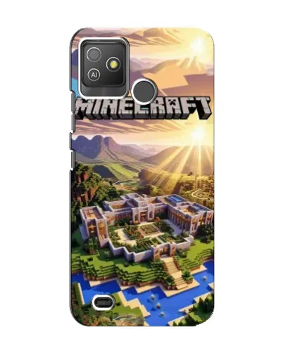 Чехол для TECNO Pop 5 GO с картинкой «Minecraft панорама» Чехол для TECNO Pop 5 GO с картинкой «Minecraft панорама»
