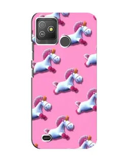 Чехол для TECNO Pop 5 GO с картинкой «Единороги на розовом» Чехол для TECNO Pop 5 GO с картинкой «Единороги на розовом»