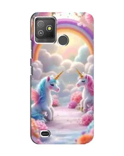 Чехол для TECNO Pop 5 GO с картинкой «Радуга и единороги» Чехол для TECNO Pop 5 GO с картинкой «Радуга и единороги»