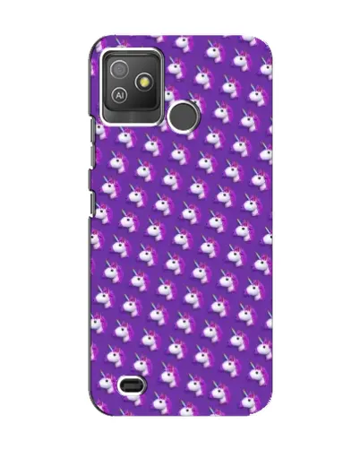 Чехол для TECNO Pop 5 GO с картинкой «Единороги на фиолетовом» Чехол для TECNO Pop 5 GO с картинкой «Единороги на фиолетовом»
