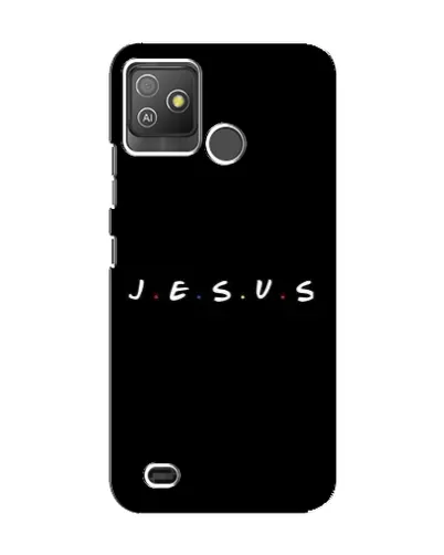 Чехол для TECNO Pop 5 GO с картинкой «Точки веры J.E.S.U.S.» Чехол для TECNO Pop 5 GO с картинкой «Точки веры J.E.S.U.S.»