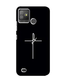 Чохол для TECNO Pop 5 GO з картинкою «Тонкий хрест»