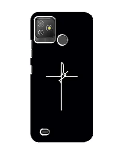 Чехол для TECNO Pop 5 GO с картинкой «Тонкий крест» Чехол для TECNO Pop 5 GO с картинкой «Тонкий крест»