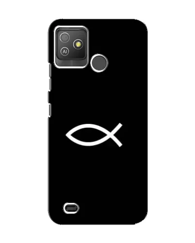 Чехол для TECNO Pop 5 GO с картинкой «Символ рыбы Jesus» Чехол для TECNO Pop 5 GO с картинкой «Символ рыбы Jesus»