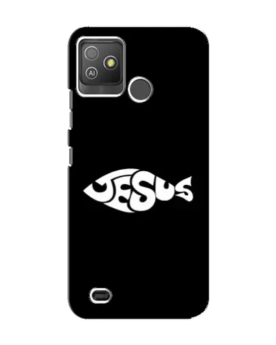 Чехол для TECNO Pop 5 GO с картинкой «Рыба Jesus» Чехол для TECNO Pop 5 GO с картинкой «Рыба Jesus»