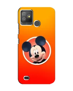 Чехол для TECNO Pop 5 GO с картинкой «Mickey в круге»