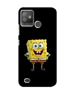 Чехол для TECNO Pop 5 GO с картинкой «Классический Губка Боб»