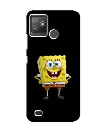 Чехол для TECNO Pop 5 GO с картинкой «Классический Губка Боб»