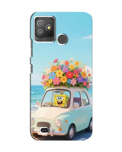 Чехол для TECNO Pop 5 GO с картинкой «Автомобильное путешествие»