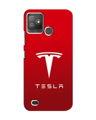 Чехол для TECNO Pop 5 GO с картинкой «Tesla Red Classic»