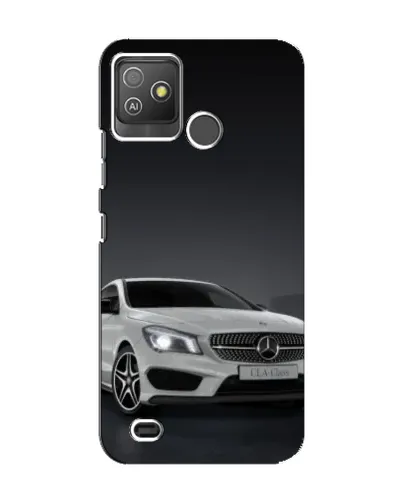 Чехол для TECNO Pop 5 GO с картинкой «Mercedes AMG GT Silver»