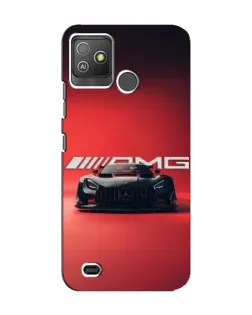Чехол для TECNO Pop 5 GO с картинкой «Mercedes AMG — красная линия»