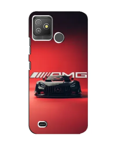 Чехол для TECNO Pop 5 GO с картинкой «Mercedes AMG — красная линия»