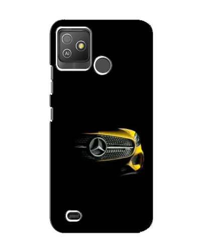 Чехол для TECNO Pop 5 GO с картинкой «Mercedes — ретро стиль»