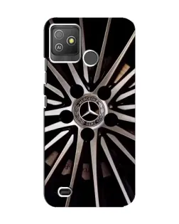 Чехол для TECNO Pop 5 GO с картинкой «Диск Mercedes»