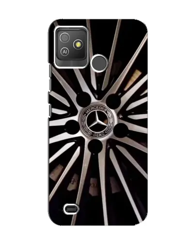 Чехол для TECNO Pop 5 GO с картинкой «Диск Mercedes»