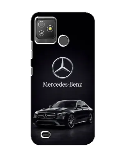 Чехол для TECNO Pop 5 GO с картинкой «Mercedes — решетка радиатора»