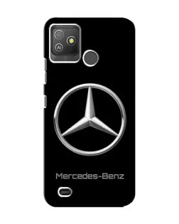 Чехол для TECNO Pop 5 GO с картинкой «Mercedes Silver Logo»