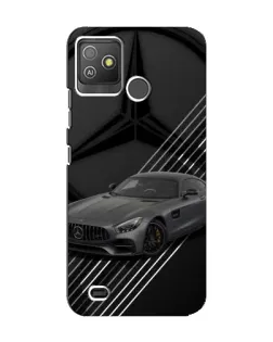 Чехол для TECNO Pop 5 GO с картинкой «Mercedes AMG — графика»
