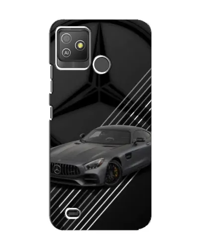 Чехол для TECNO Pop 5 GO с картинкой «Mercedes AMG — графика»