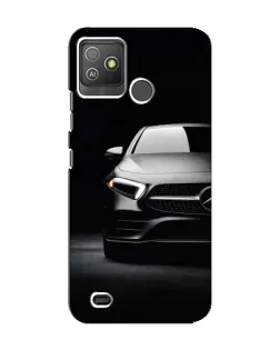 Чехол для TECNO Pop 5 GO с картинкой «Свет фар Mercedes»