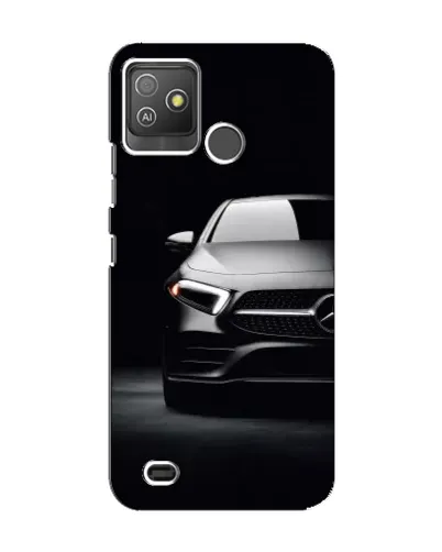 Чехол для TECNO Pop 5 GO с картинкой «Свет фар Mercedes»