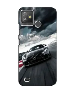 Чехол для TECNO Pop 5 GO с картинкой «Гоночный Mercedes AMG»