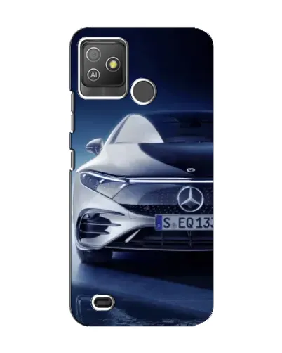 Чехол для TECNO Pop 5 GO с картинкой «Mercedes EQ — будущее»