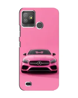 Чохол для TECNO Pop 5 GO з картинкою «Рожевий Mercedes AMG»
