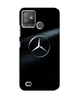 Чохол для TECNO Pop 5 GO з картинкою «Mercedes на металі»