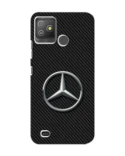 Чохол для TECNO Pop 5 GO з картинкою «Карбоновий Mercedes стиль»