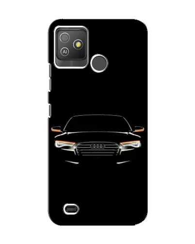 Чехол для TECNO Pop 5 GO с картинкой «Audi — ночной контур» Чехол для TECNO Pop 5 GO с картинкой «Audi — ночной контур»