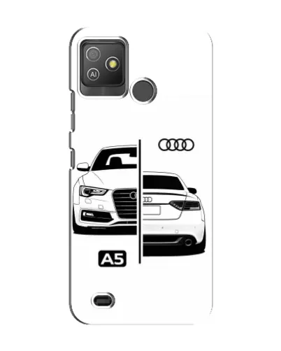 Чехол для TECNO Pop 5 GO с картинкой «Audi — контрастный дизайн» Чехол для TECNO Pop 5 GO с картинкой «Audi — контрастный дизайн»