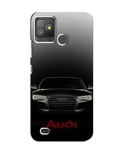 Чехол для TECNO Pop 5 GO с картинкой «Audi — градиентный контур» Чехол для TECNO Pop 5 GO с картинкой «Audi — градиентный контур»