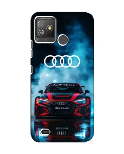 Чехол для TECNO Pop 5 GO с картинкой «Audi Sport — неон» Чехол для TECNO Pop 5 GO с картинкой «Audi Sport — неон»