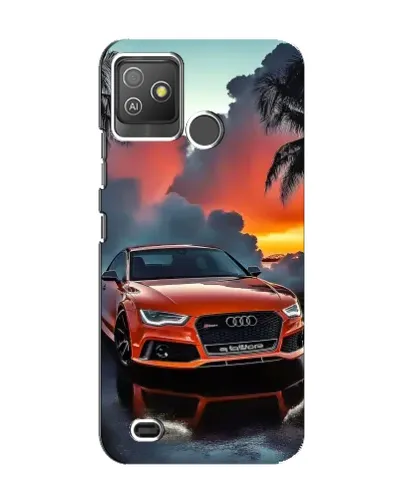 Чехол для TECNO Pop 5 GO с картинкой «Audi — закат» Чехол для TECNO Pop 5 GO с картинкой «Audi — закат»