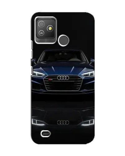 Чехол для TECNO Pop 5 GO с картинкой «Audi — ночное отражение» Чехол для TECNO Pop 5 GO с картинкой «Audi — ночное отражение»