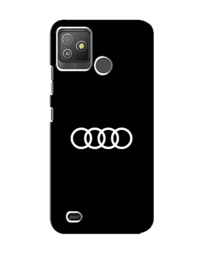Чехол для TECNO Pop 5 GO с картинкой «Audi White Logo» Чехол для TECNO Pop 5 GO с картинкой «Audi White Logo»