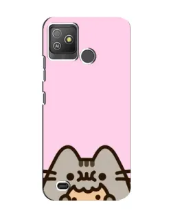 Чохол для TECNO Pop 5 GO з картинкою «Pusheen та печиво» Чохол для TECNO Pop 5 GO з картинкою «Pusheen та печиво»