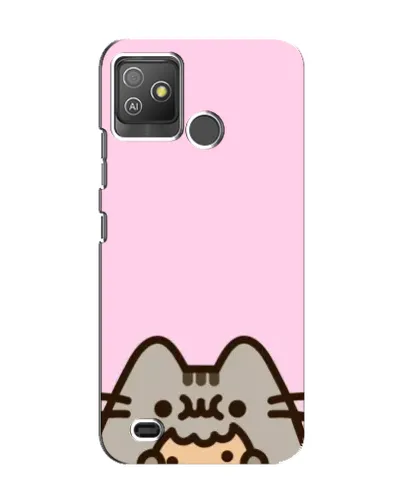 Чехол для TECNO Pop 5 GO с картинкой «Pusheen и печенье» Чехол для TECNO Pop 5 GO с картинкой «Pusheen и печенье»