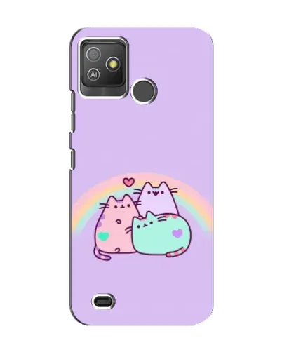 Чехол для TECNO Pop 5 GO с картинкой «Радужные Пушины» Чехол для TECNO Pop 5 GO с картинкой «Радужные Пушины»