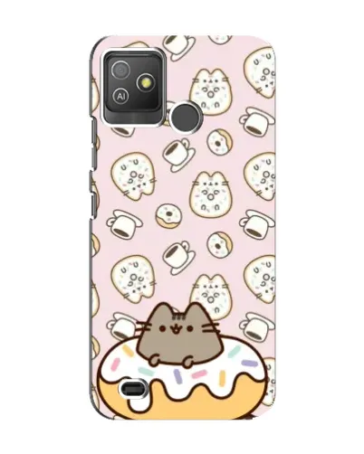 Чехол для TECNO Pop 5 GO с картинкой «Пушин на пончике» Чехол для TECNO Pop 5 GO с картинкой «Пушин на пончике»