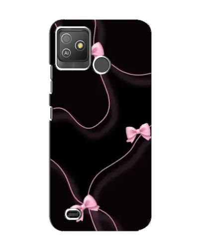 Чехол для TECNO Pop 5 GO с картинкой «Розовые ленты»
