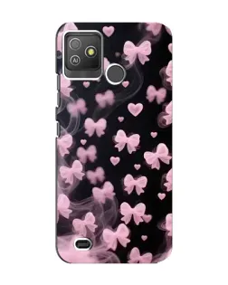 Чехол для TECNO Pop 5 GO с картинкой «Неоновое кружево»