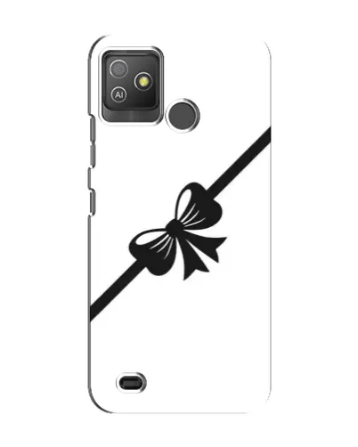 Чехол для TECNO Pop 5 GO с картинкой «Диагональный бант»