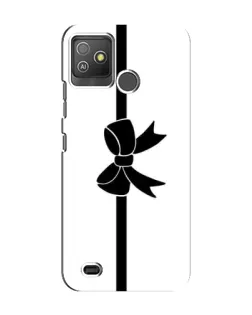 Чехол для TECNO Pop 5 GO с картинкой «Вертикальный бант»